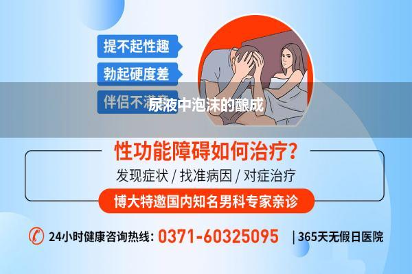 尿液中泡沫的酿成
