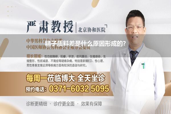 精子质料差是什么原因形成的?